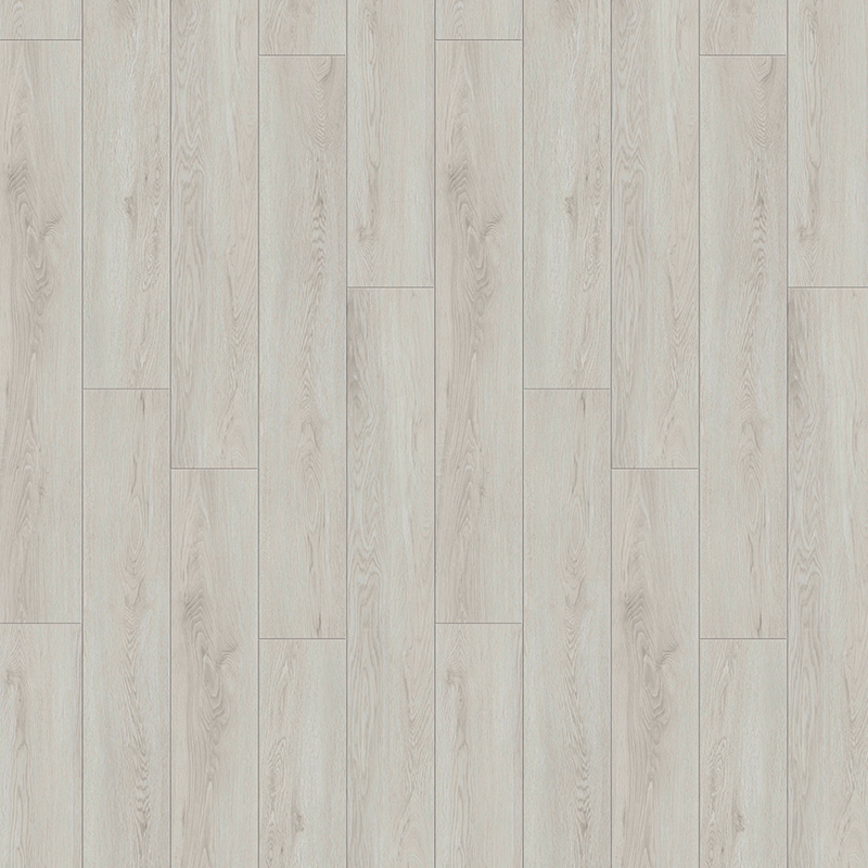Lantai Papan Vinyl Klik SPC Pola Kayu Ek Putih