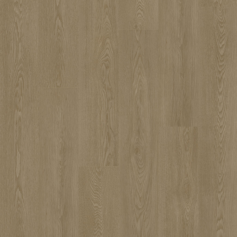 Lantai Papan Vinyl SPC Klik Pola Kayu Bergaya Walnut Gelap