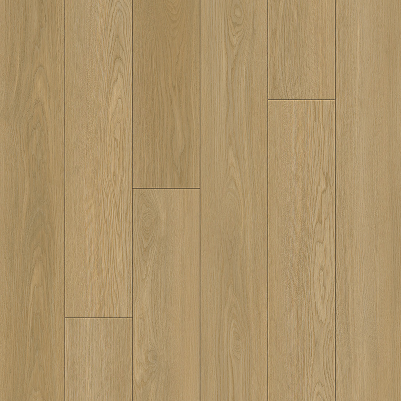 Pola Kayu Smoky Brown Oak SPC Klik Lantai Papan Vinyl